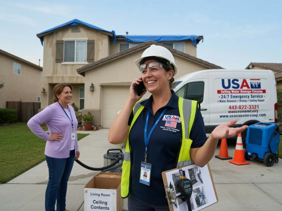 Ceiling Water Damage Restoration Smithshire, IL FAQs