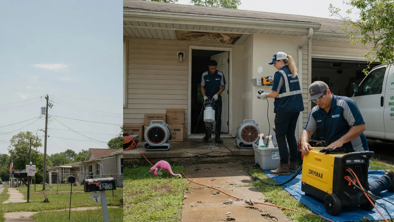 Storm Damage Water Removal in Smithshire, IL near me